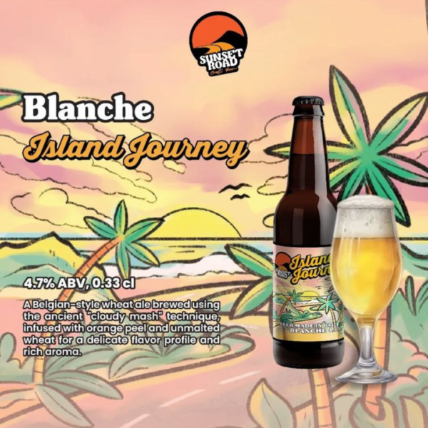 SUNSET ROAD BEER - BLANCHE