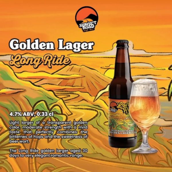 SUNSET ROAD BEER - GOLDEN LAGER